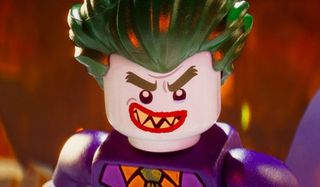 Lego Joker smiling