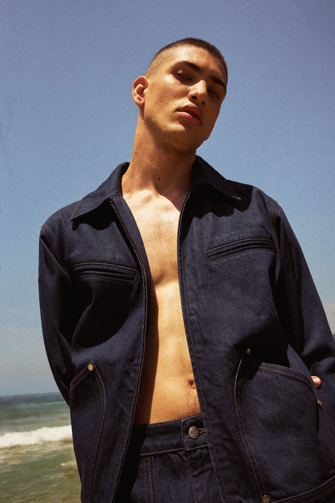 CULT GAIA, Toru Jacket - Indigo