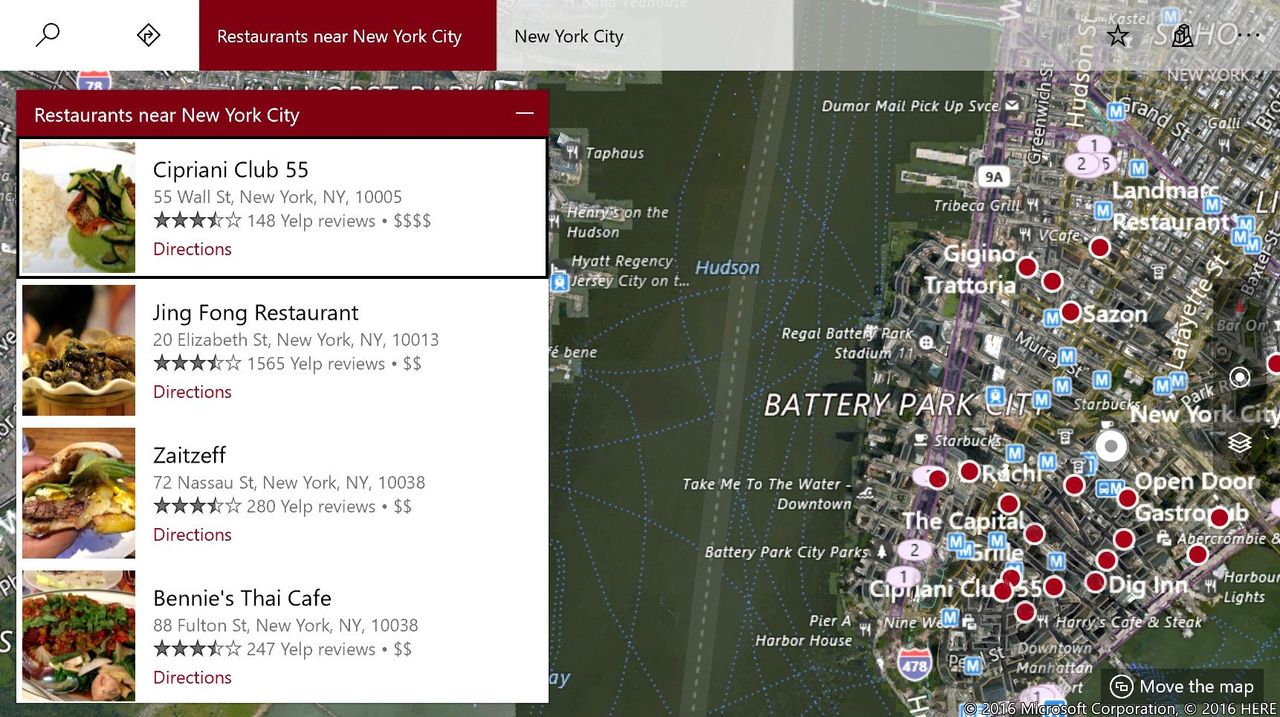 Windows Maps on Xbox One