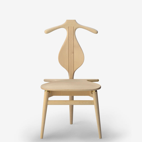 Valet Chair in White Oak Designed by Hans Wegner Produced by Pp Mobler
