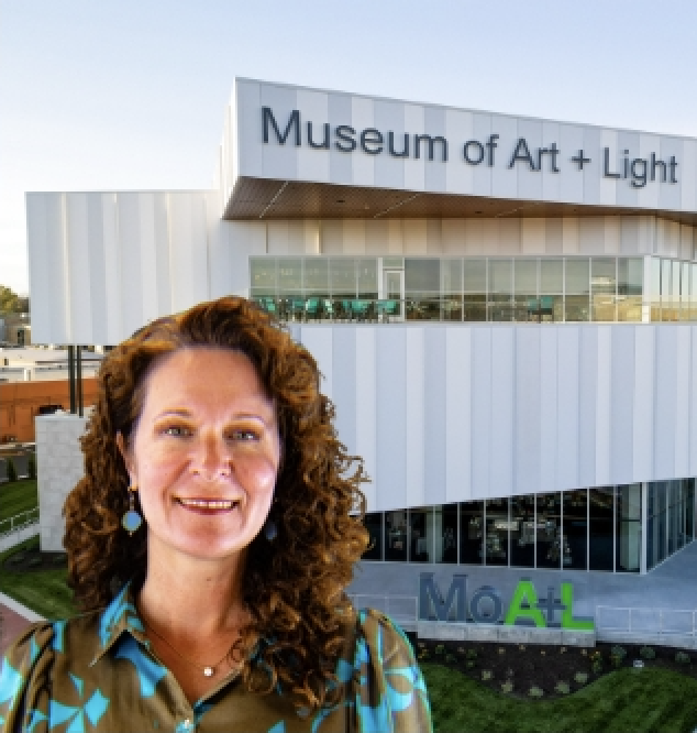 Erin Dragotto is the executive director of the Museum of Art + Light.