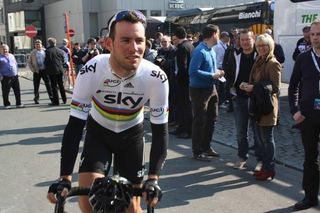 Mark Cavendish (Sky) at Dwars Door Vlaanderen.