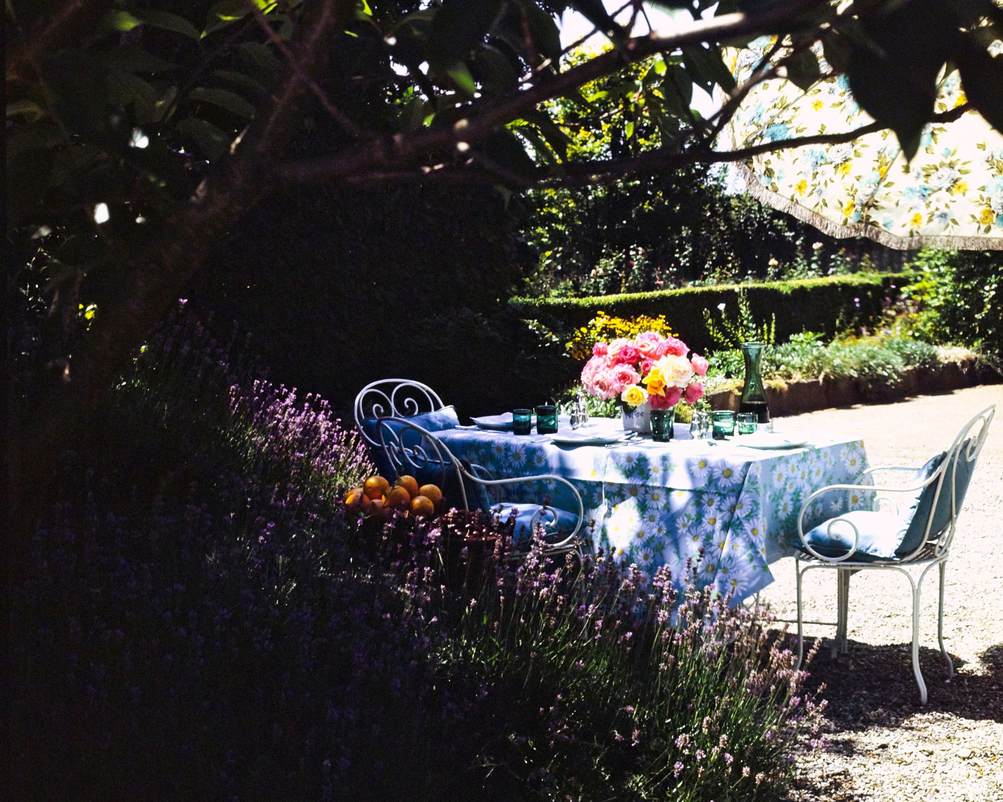 audrey hepburn's garden corner