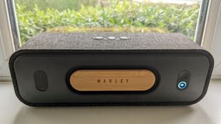 House of Marley get Together 2 review: speaker from the back on a windowsill