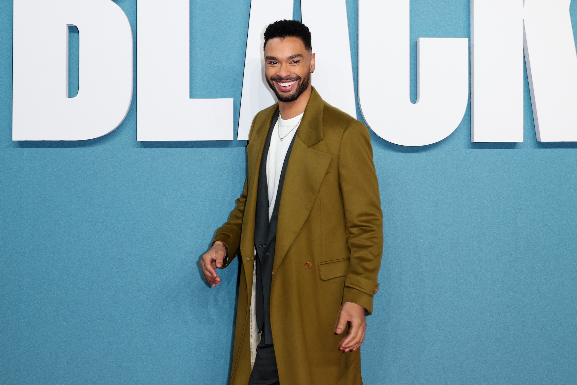 Reg&amp;eacute;-Jean Page attends the "Black Bag" UK Special Screening at the Curzon Mayfair on March 11, 2025 in London, England