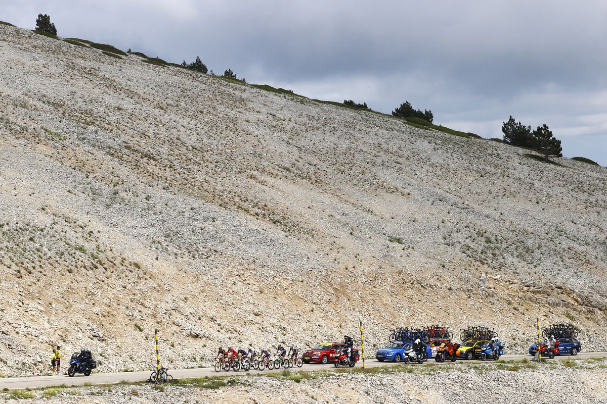 Tour de France 2021 108th Edition 11th stage Sorgues Malaucene 1989 km 07072021 Scenery photo Luca BettiniBettiniPhoto2021