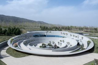 bonsai garden in china landscape botanical museum