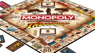 Monopoly: Indiana Jones Edition board closeup