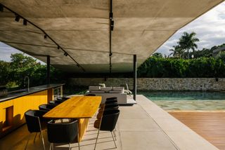 Terrace at Casa Colina by FGMF