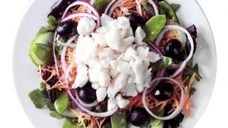 Lemon crab salad