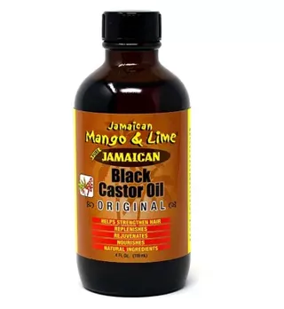 Aceite de ricino negro original de mango jamaicano y lima 118 ml