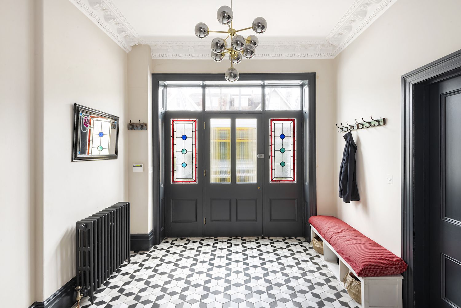 This colourful family home in Bristol gives period features a modern look