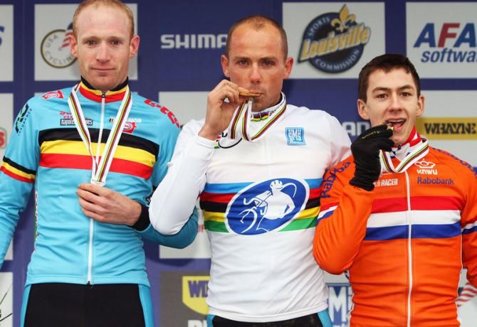 The Belgium kings of 'Cross burst out of the start to lead the pack on this first ever world event in the US.