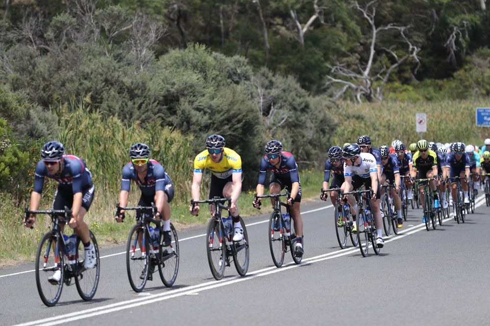 JLT Condor lead the peloton