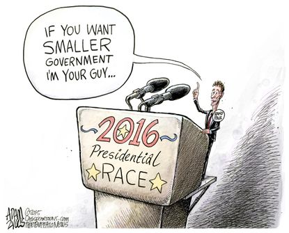 Political cartoon U.S. Rand Paul 2016