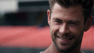 Chris Hemsworth smiles in a scene from the Disney+ film 'Limitless with Chris Hemsworth'