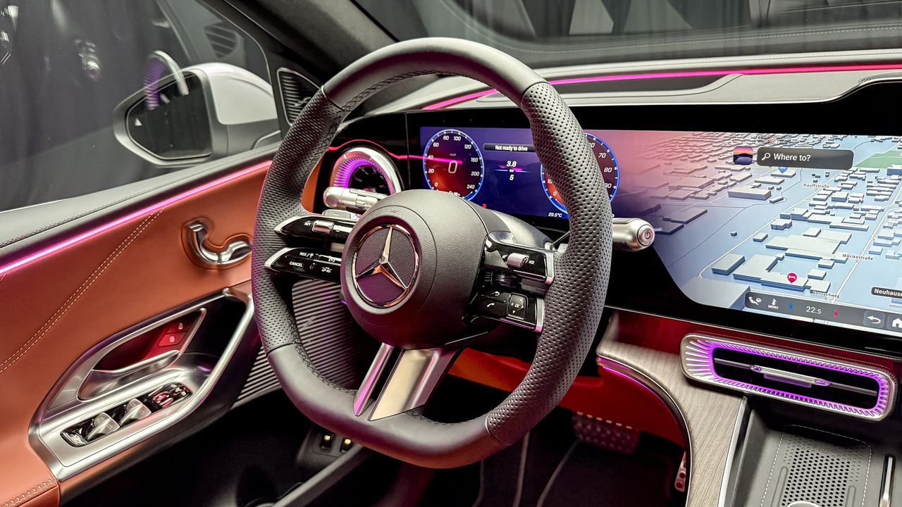 2027 Mercedes-Benz GLC EV first look preview.