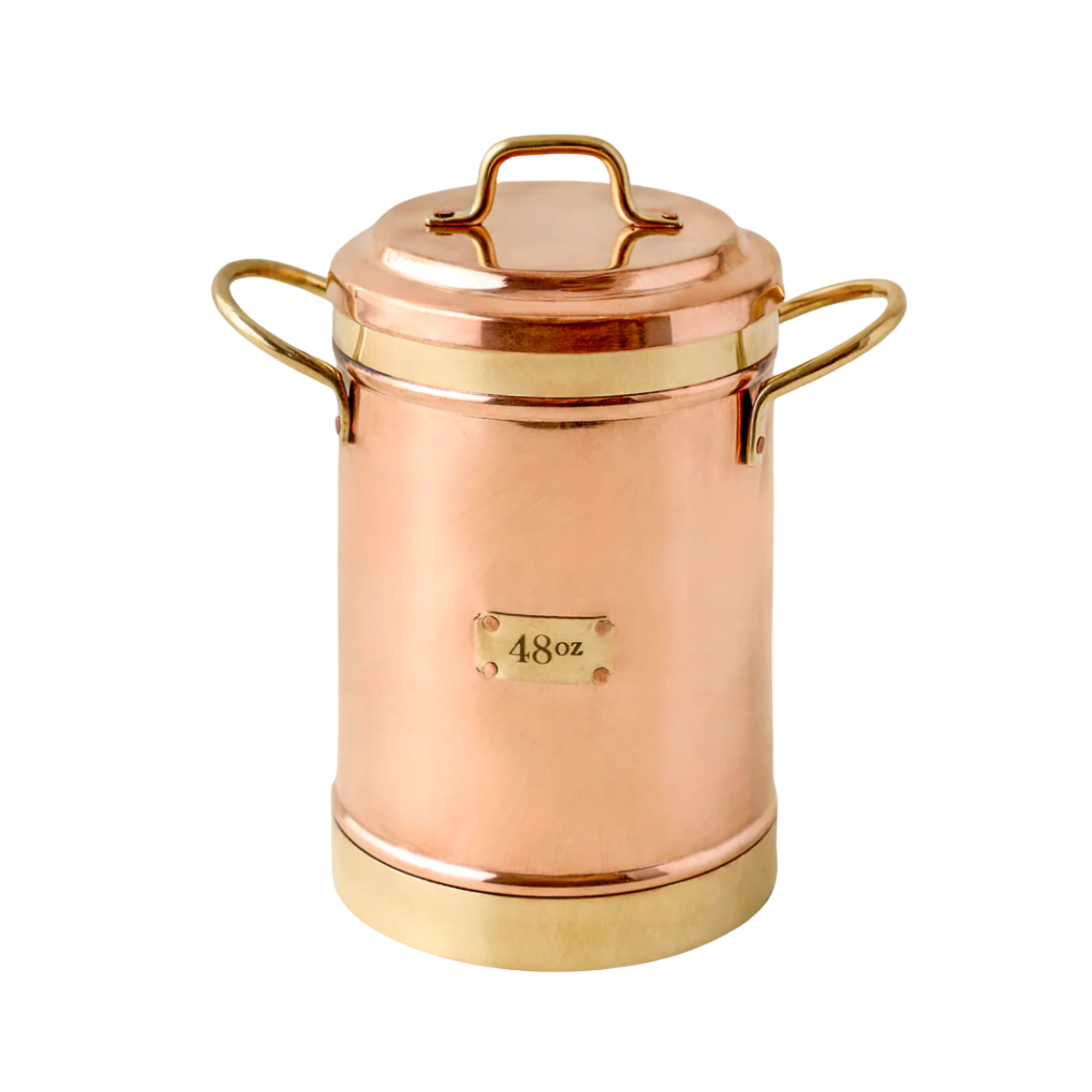 a brass crock