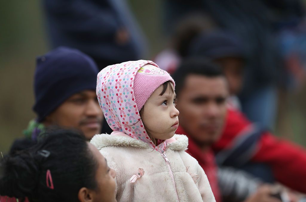 An undocumented child from Central America.