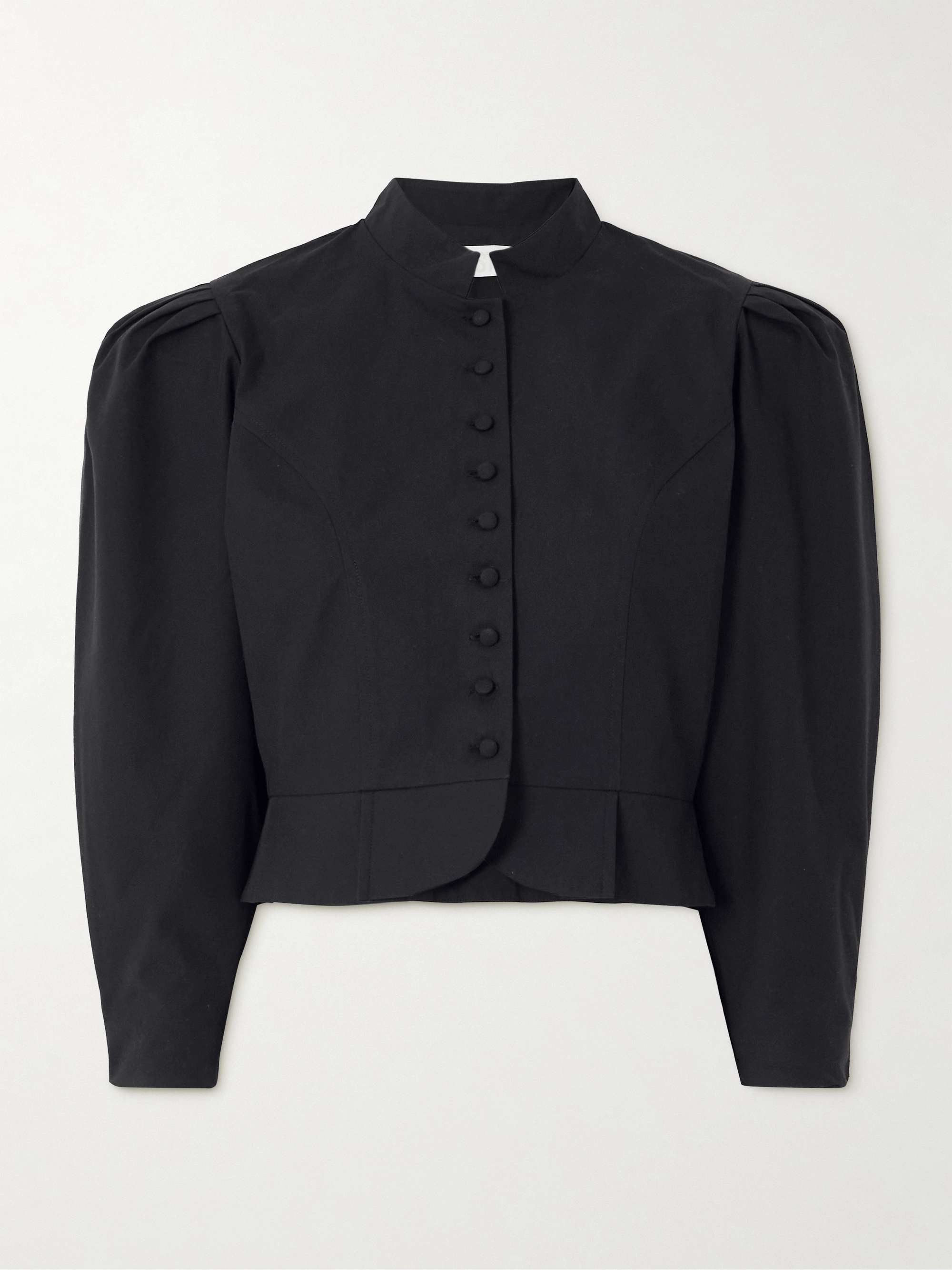 Amoako Cropped Cotton-Poplin Jacket