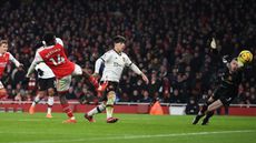 Eddie Nketiah scored Arsenal’s winner against Man Utd at the Emirates Stadium
