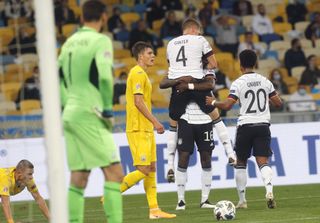Defender Matthias Ginter scored the opening goal in Kyiv