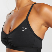 Gymshark Ruched Strappy Sports Bra&nbsp;