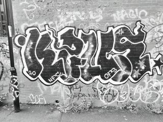 A shot taken with the main camera on the OnePlus 8T with a monochome filter on