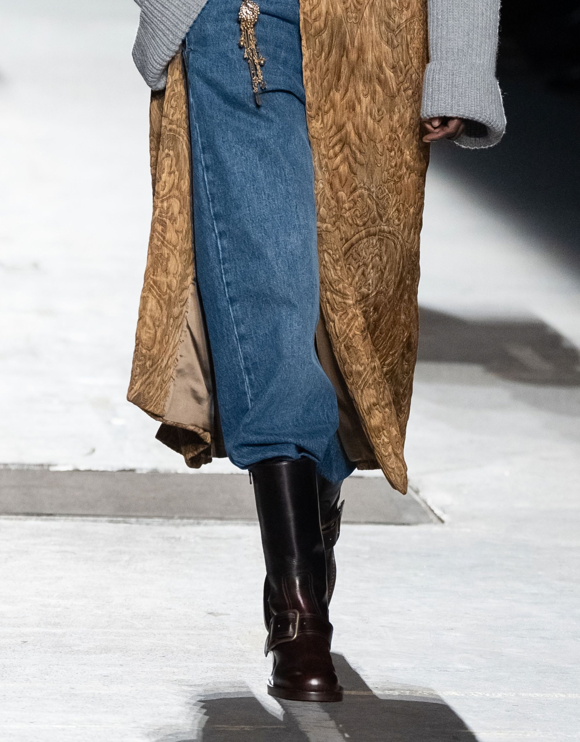 Knee high riding boots