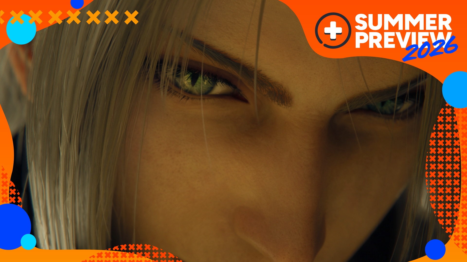 Final Fantasy 7 Revelation screenshot from Summer Game Fest showing a close-up of Sephiroth 