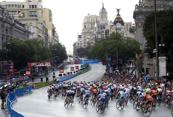 The final stage of the 2012 Vuelta a Espana in Madrid