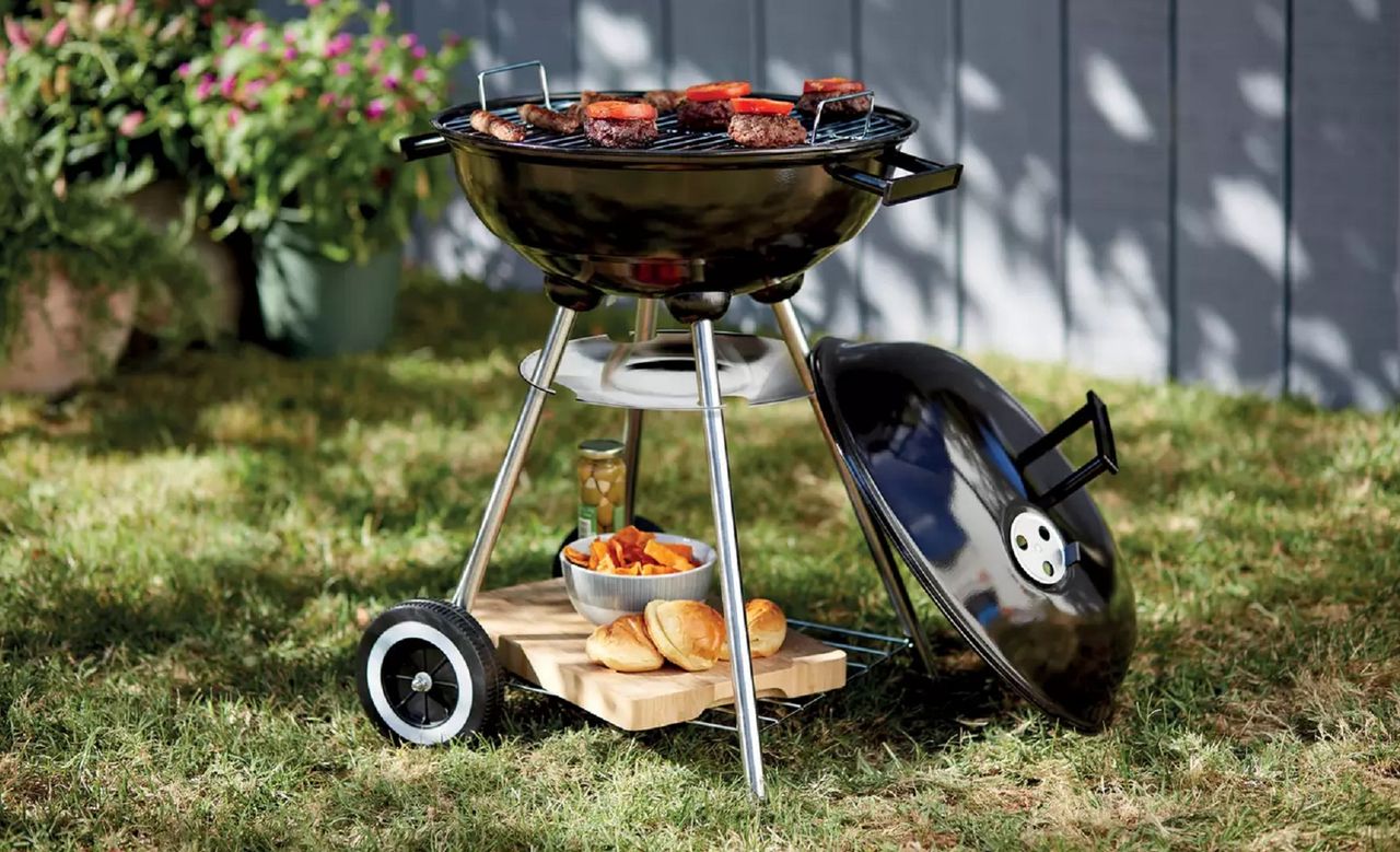 Argos Home 43cm Kettle Charcoal BBQ