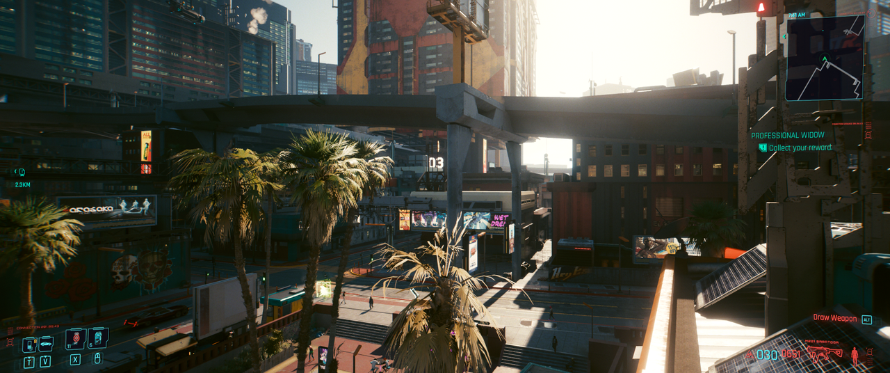 Cyberpunk 2077 with FSR 2.0
