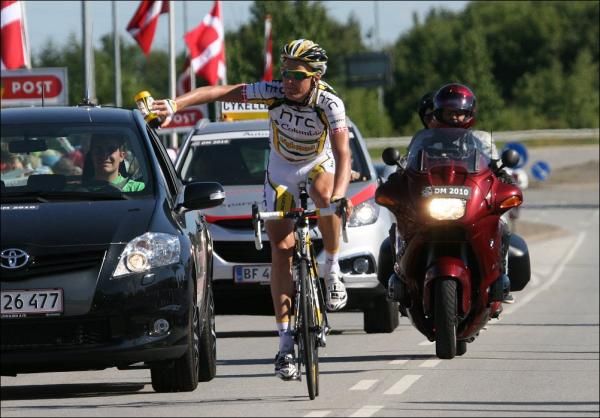 Lars Bak (HTC-Columbia) comes in second