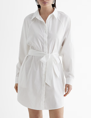 Boyfriend Poplin Portofino Shirt Dress