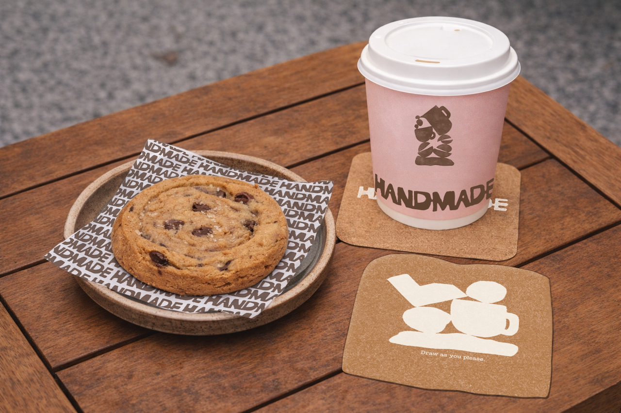 Handmade coffee branding