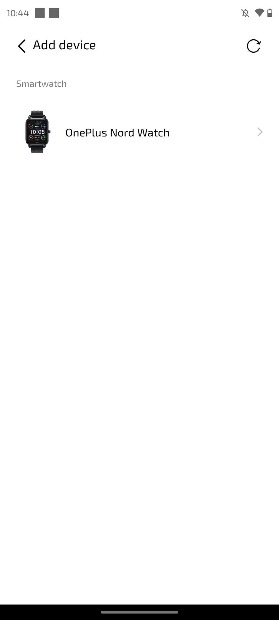 OnePlus Nord Watch screenshot of its accompanying app