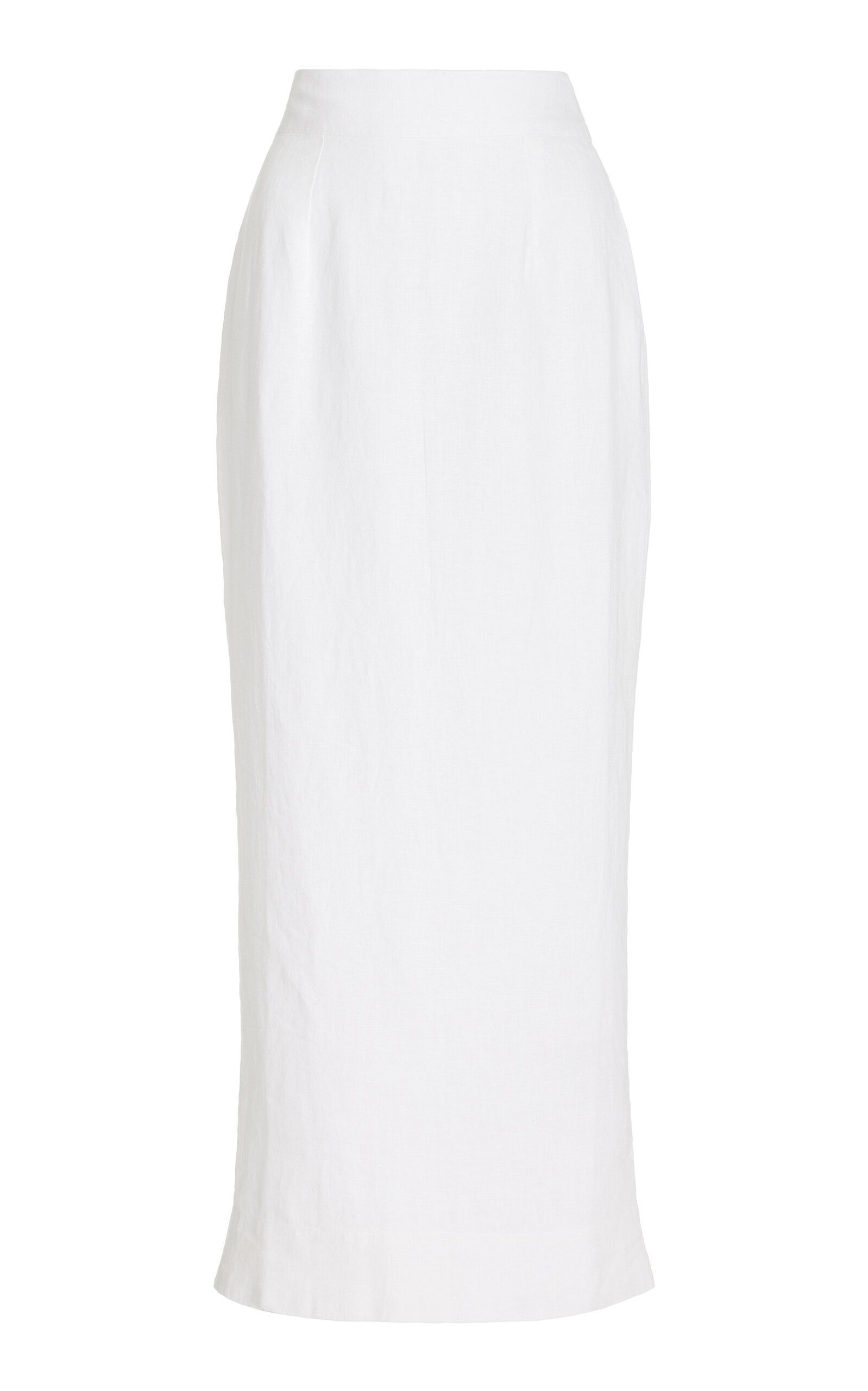 Exclusive Emma Linen Maxi Skirt