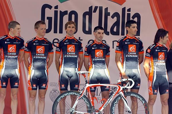 The Caisse d'Epargne team