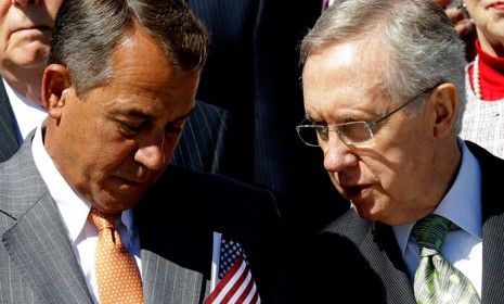 House Speaker John Boehner (R-Ohio) and Senate Majority Leader Harry Reid (D-Nev.). Reid, &amp;quot;the most powerful Democrat on Capitol Hill,&amp;quot; reportedly asked President Obama last year to give cong