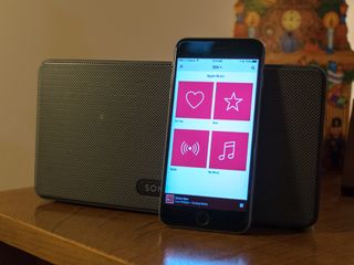 Play iphone through store sonos