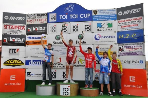 Boys podium.