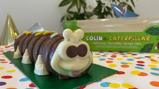 supermarket caterpillar cake taste test