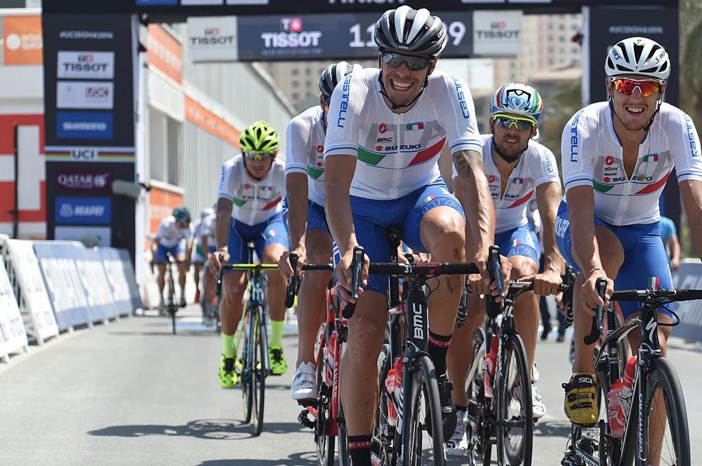 Daniel Oss especially pleased to be reunited with his Italian teammates
