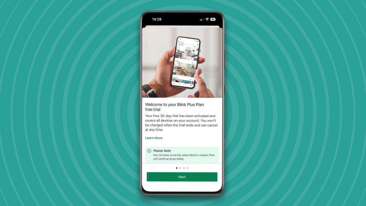 Setting up Blink Mini 2 camera using mobile app
