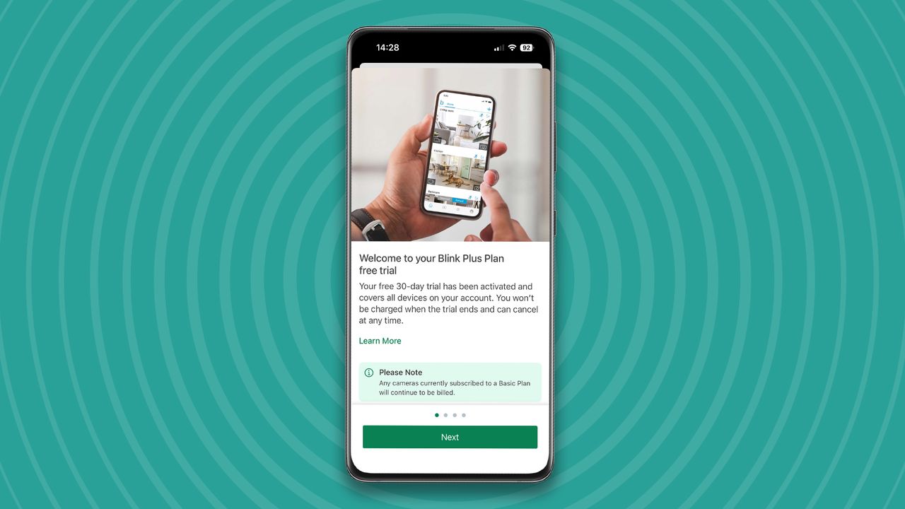 Setting up Blink Mini 2 camera using mobile app