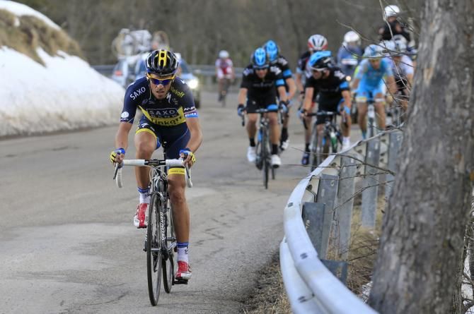Alberto Contador (Team Saxo-Tinkoff) takes on Sky
