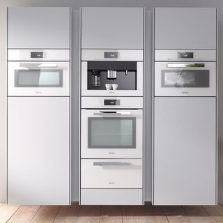 high performance oven in silver colour