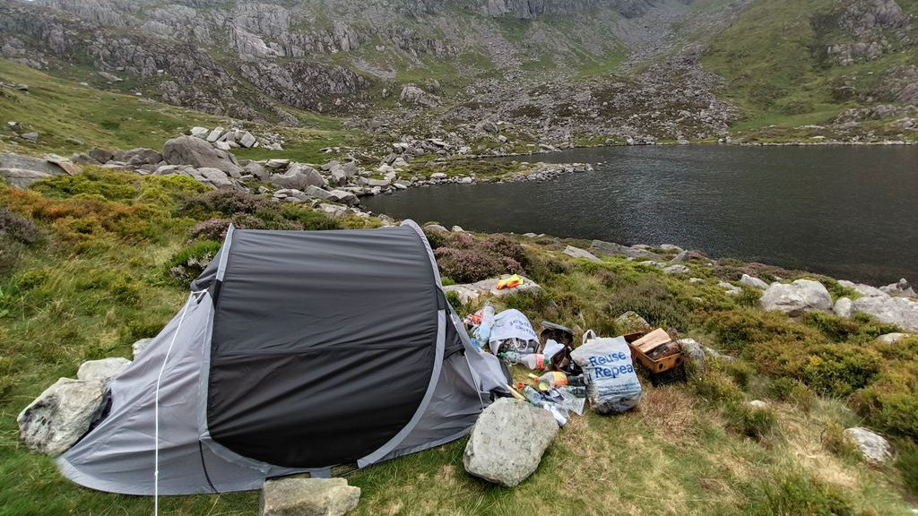 Fly camping