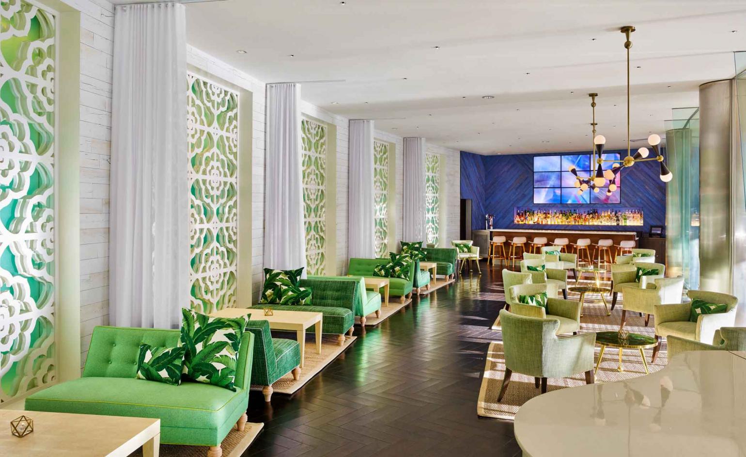 The first hotel to be built in a radial, spoke wheel fashion, its bold modernism spoke to Kennedy era optimism, and it made a perfect setting for films like 1963’ s Palm Springs Weekend.